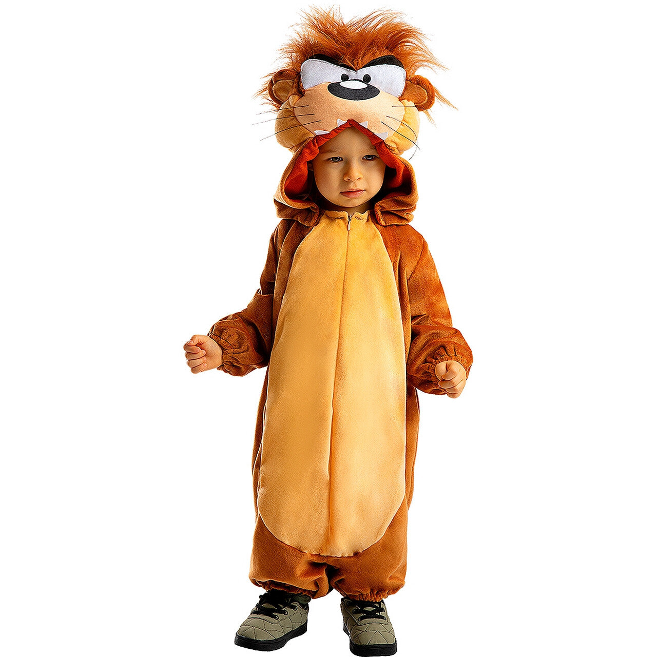 Op deze afbeelding zie je een Kostuums, van het merk Funidelia. Taz Wervelende Tasmaanse Duivel Onesie Kind Kostuum