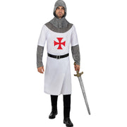 Op deze afbeelding zie je een Kostuums, van het merk Funidelia. Tempelier Van De Eerste Wacht Man Kostuum