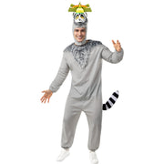 Op deze afbeelding zie je een Kostuums, van het merk Funidelia. Madagascar Maki Koning Julien Man Kostuum