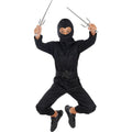 Schaduw In De Schemering Ninja Kind Kostuum