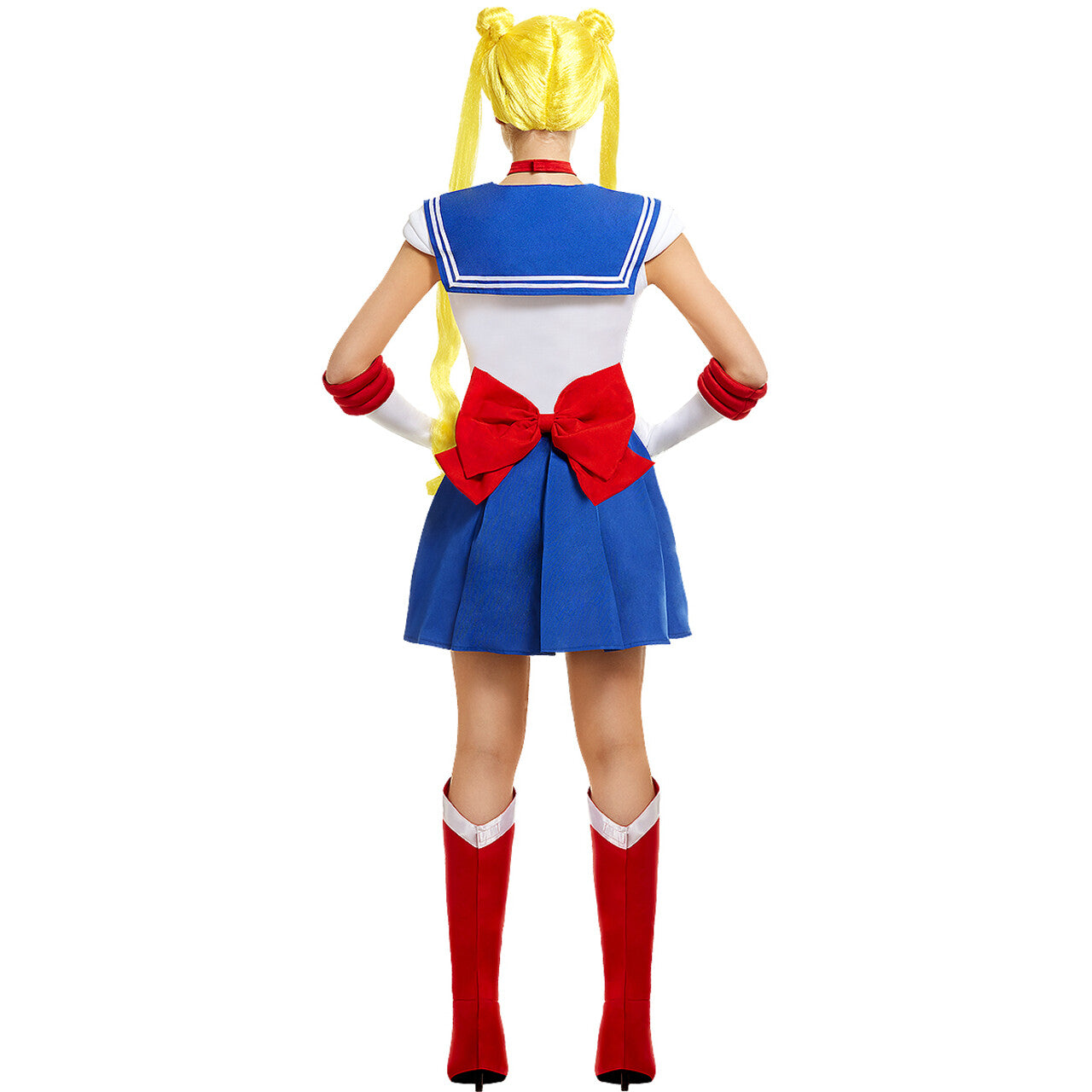 Op deze afbeelding zie je een Kostuums, van het merk Funidelia. Molly Baker Sailor Moon Vrouw Kostuum