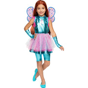 Op deze afbeelding zie je een Kostuums, van het merk Funidelia. Bloom Dress Up Winx Club Meisje