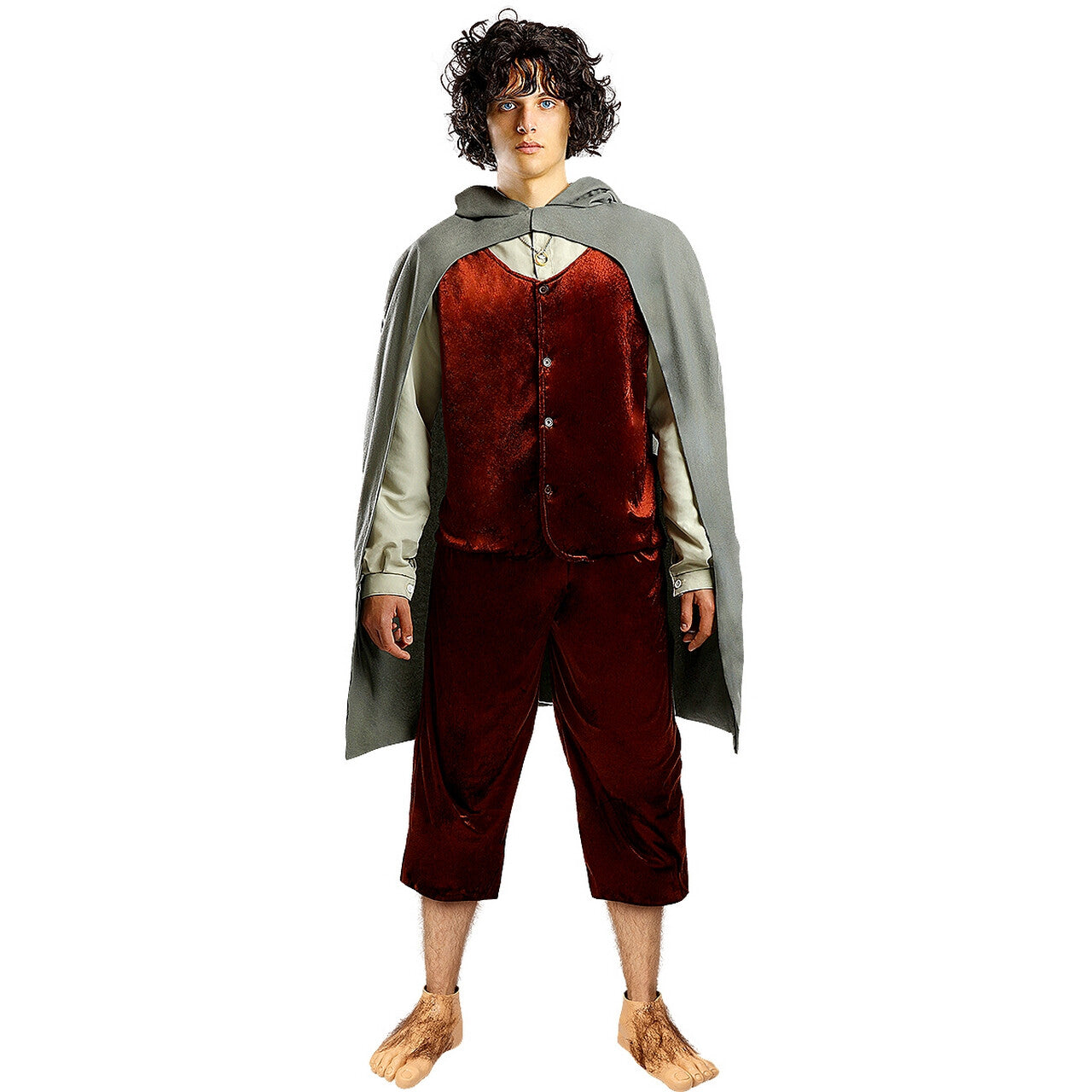 Op deze afbeelding zie je een Kostuums, van het merk Funidelia. Frodo De Ringdrager Van The Lord Of The Rings Man Kostuum