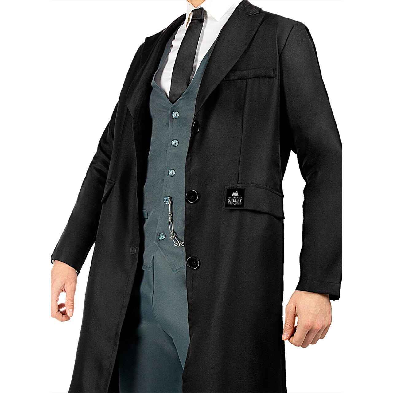 Op deze afbeelding zie je een Kostuums, van het merk Funidelia. Roaring Twenties Tommy Shelby Peaky Blinders Man Kostuum