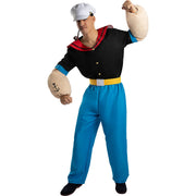 Op deze afbeelding zie je een Kostuums, van het merk Funidelia. Popeye™ De Supersterke Zeeheld Man Kostuum