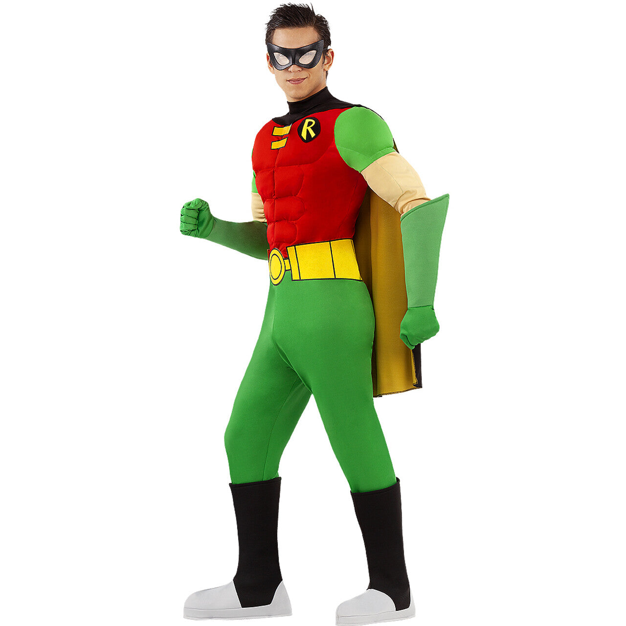 Op deze afbeelding zie je een Kostuums, van het merk Funidelia. Robin Uit De Sportschool Man Kostuum