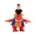 Inflatable Dragon Costume On Shoulders For Kids Kind Kostuum