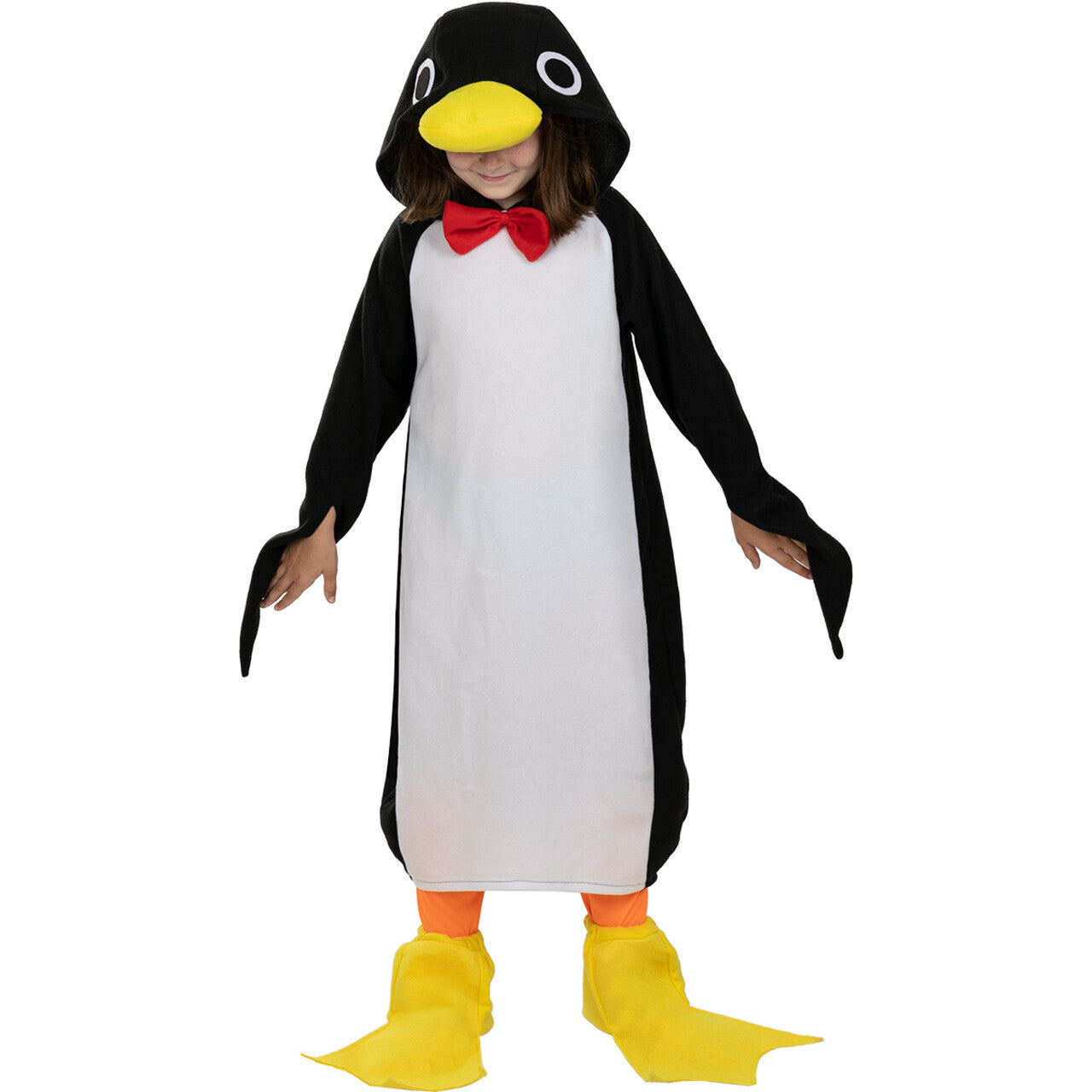 Op deze afbeelding zie je een Kostuums, van het merk Funidelia. Happy Pinguin Pingu Kind Kostuum