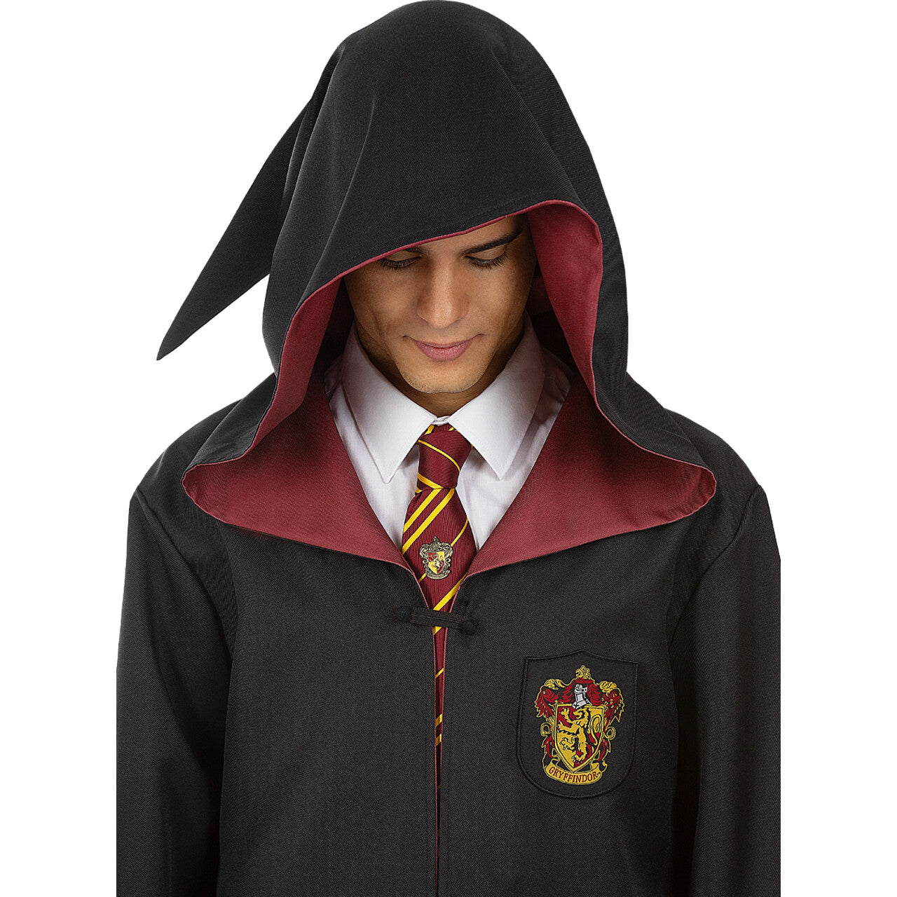 Op deze afbeelding zie je een Accessoires, van het merk Funidelia. Harry Potter Gryffindor Das Met Speld