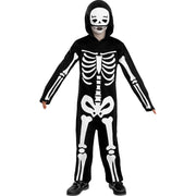 Op deze afbeelding zie je een Kostuums, van het merk Funidelia. Wandelend Skelet Onesie Jongen Kostuum