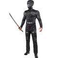 Warrior Snake Eyes Gi Joe Man Kostuum