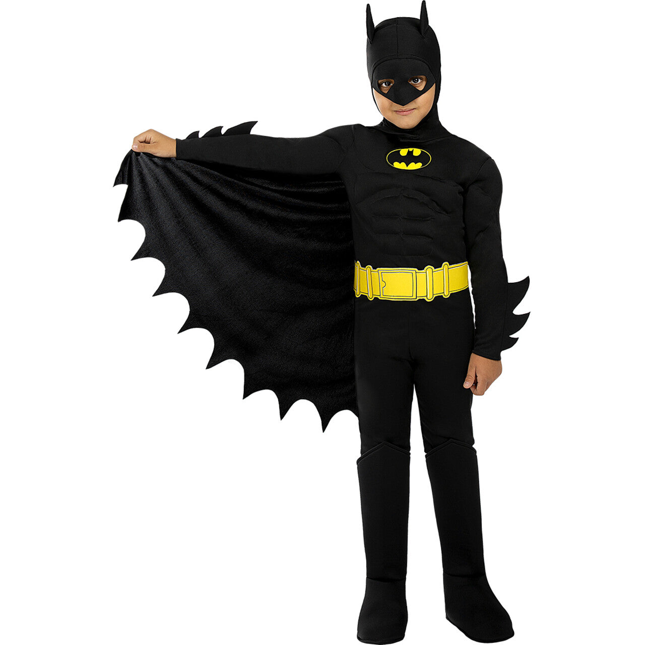 Op deze afbeelding zie je een Kostuums, van het merk Funidelia. Nachtheld Batman™ Kind Jongen Kostuum