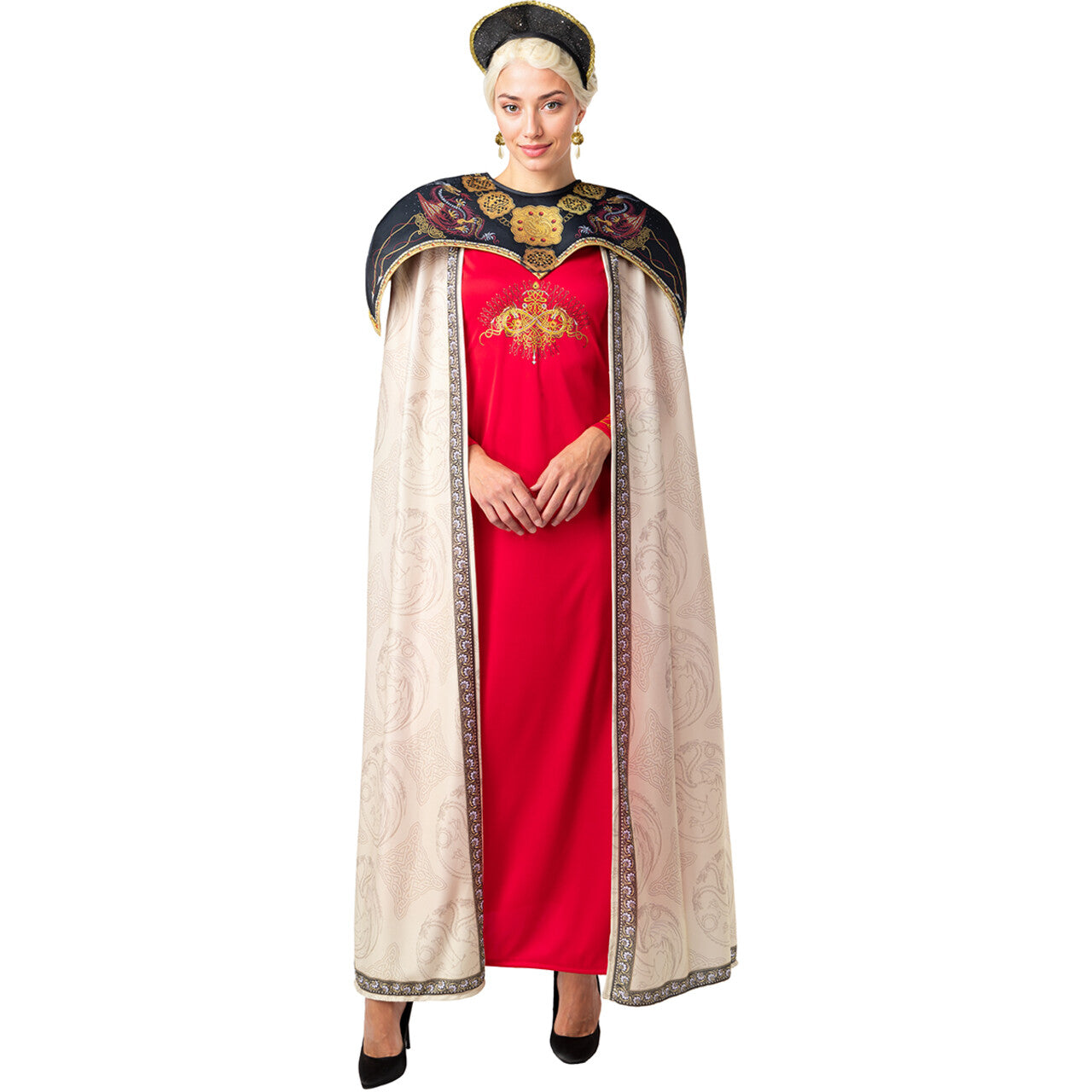 Op deze afbeelding zie je een Kostuums, van het merk Funidelia. Prinses Rhaenyra House Of The Dragon Vrouw Kostuum