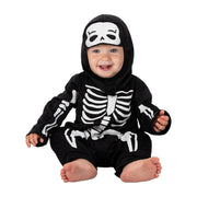 Op deze afbeelding zie je een Kostuums, van het merk Funidelia. Baby Halloween Skelet Kind Kostuum