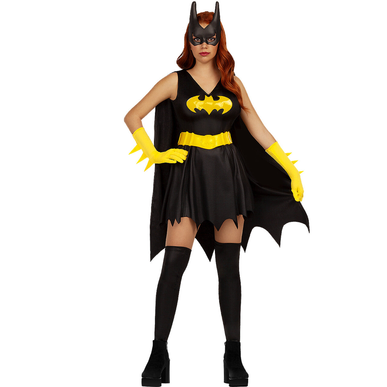 Op deze afbeelding zie je een Kostuums, van het merk Funidelia. Strijder In De Nacht Batgirl Vrouw Kostuum