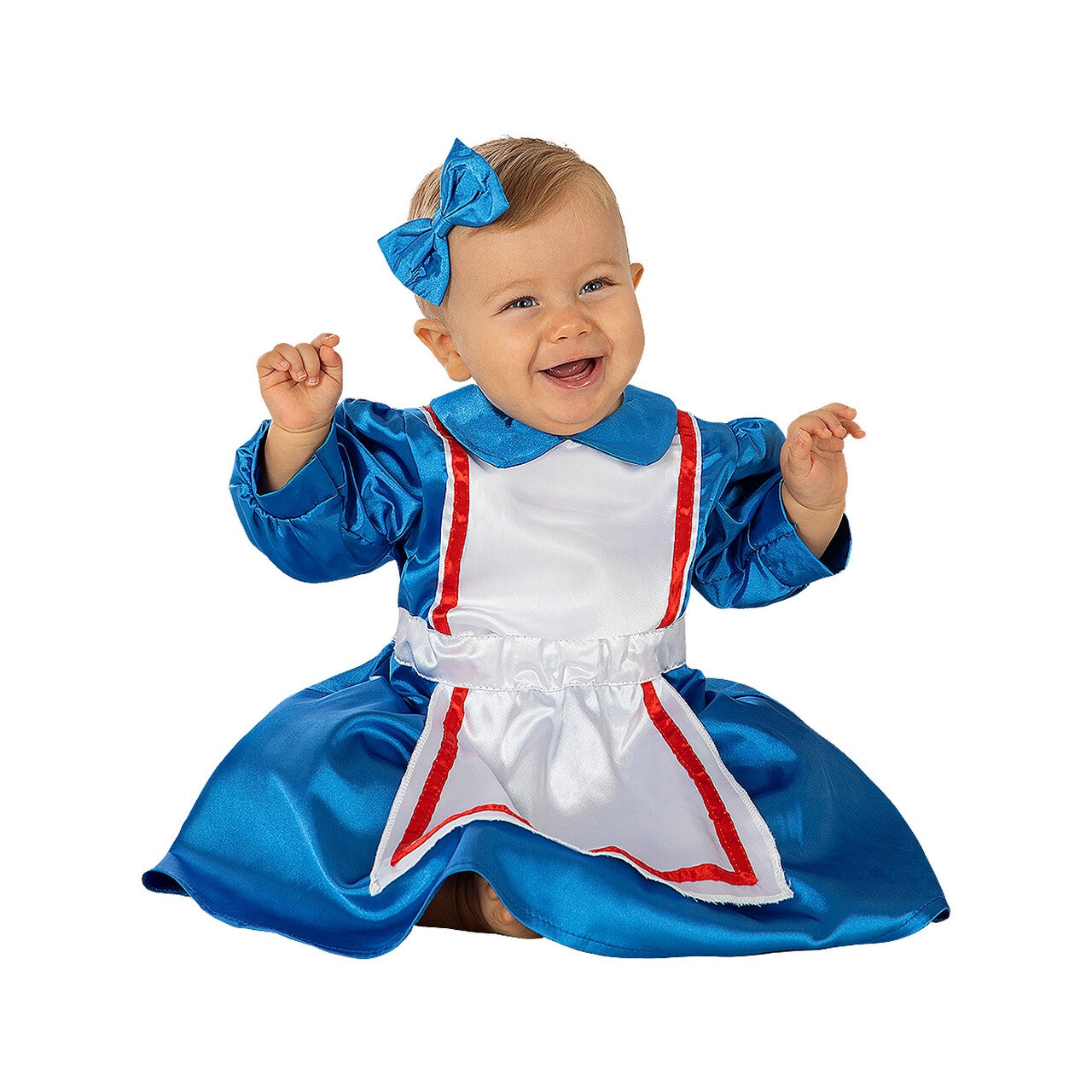 Op deze afbeelding zie je een Kostuums, van het merk Funidelia. Schattige Baby Alice Kind Kostuum