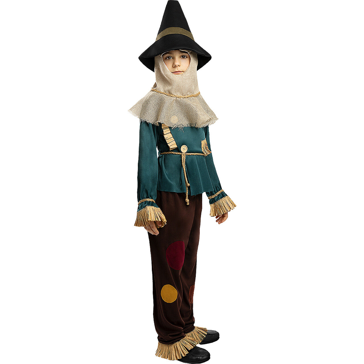 Op deze afbeelding zie je een Kostuums, van het merk Funidelia. Vogelverschrikker The Wizard Of Oz Jongen Kostuum