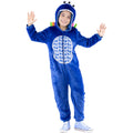 Blauw Gezellig Monster Kind Kostuum