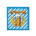 Oktoberfest Servetten Blauw Wit 16 Stuks