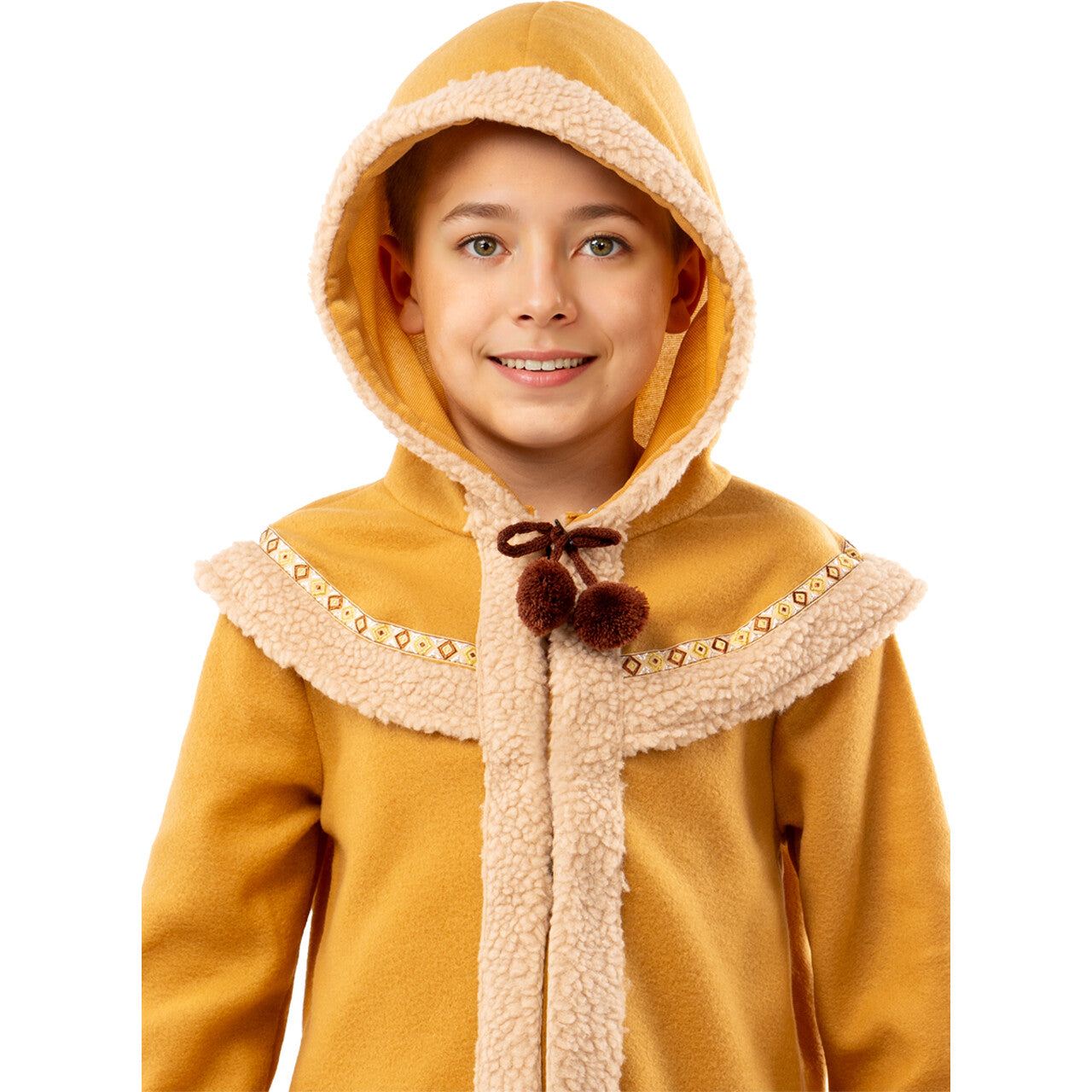 Op deze afbeelding zie je een Kostuums, van het merk Funidelia. Noordpoolse Visser Kind Kostuum