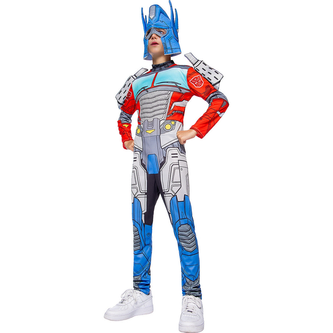 Op deze afbeelding zie je een Kostuums, van het merk Funidelia. Optimus Prime Van Truck Naar Robot Transformers Jongen Kostuum
