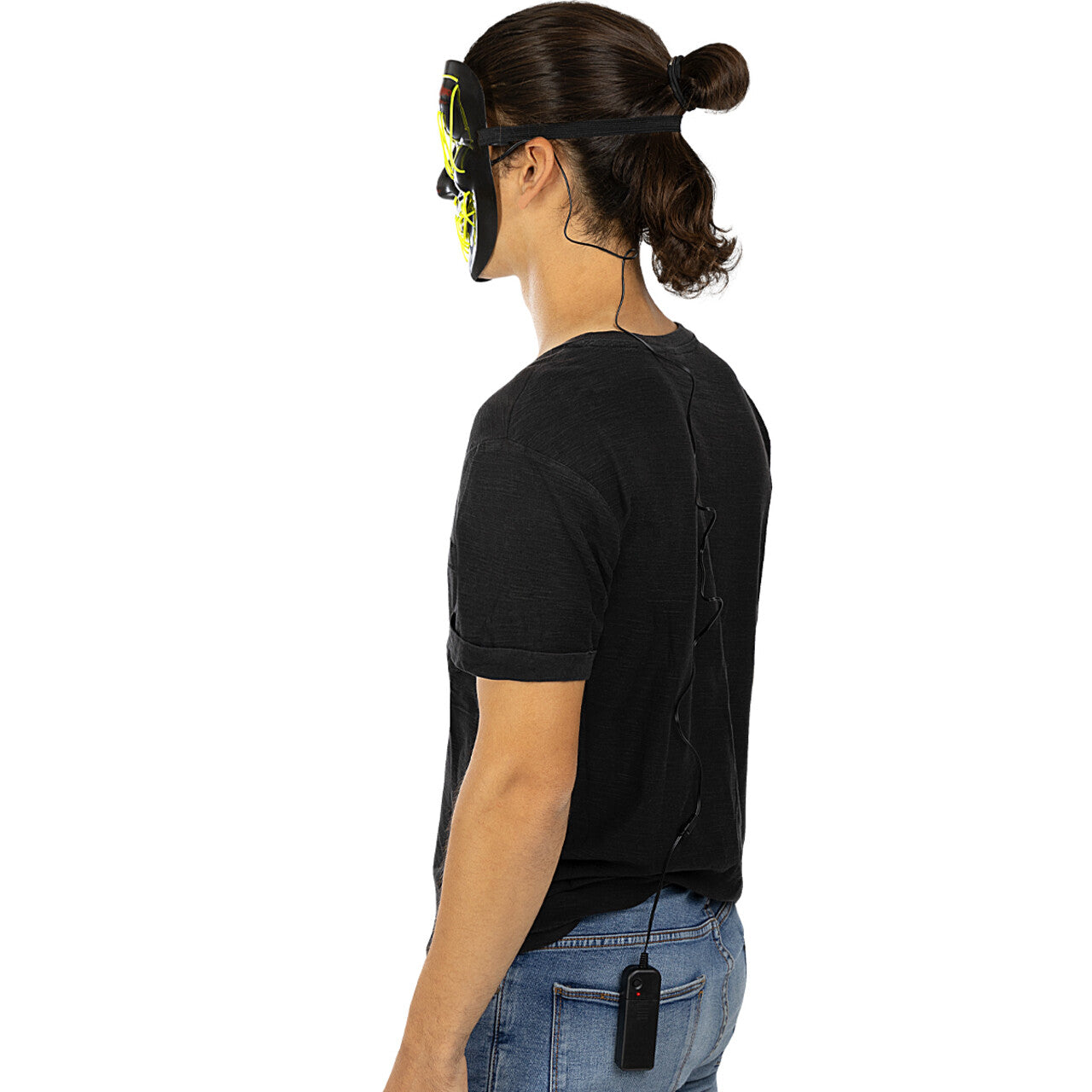 Op deze afbeelding zie je een Accessoires, van het merk Funidelia. Led Masker Purge
