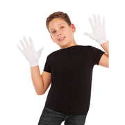 Op deze afbeelding zie je een Accessoires, van het merk Funidelia. Witte Handschoenen 19 Centimeter Kind