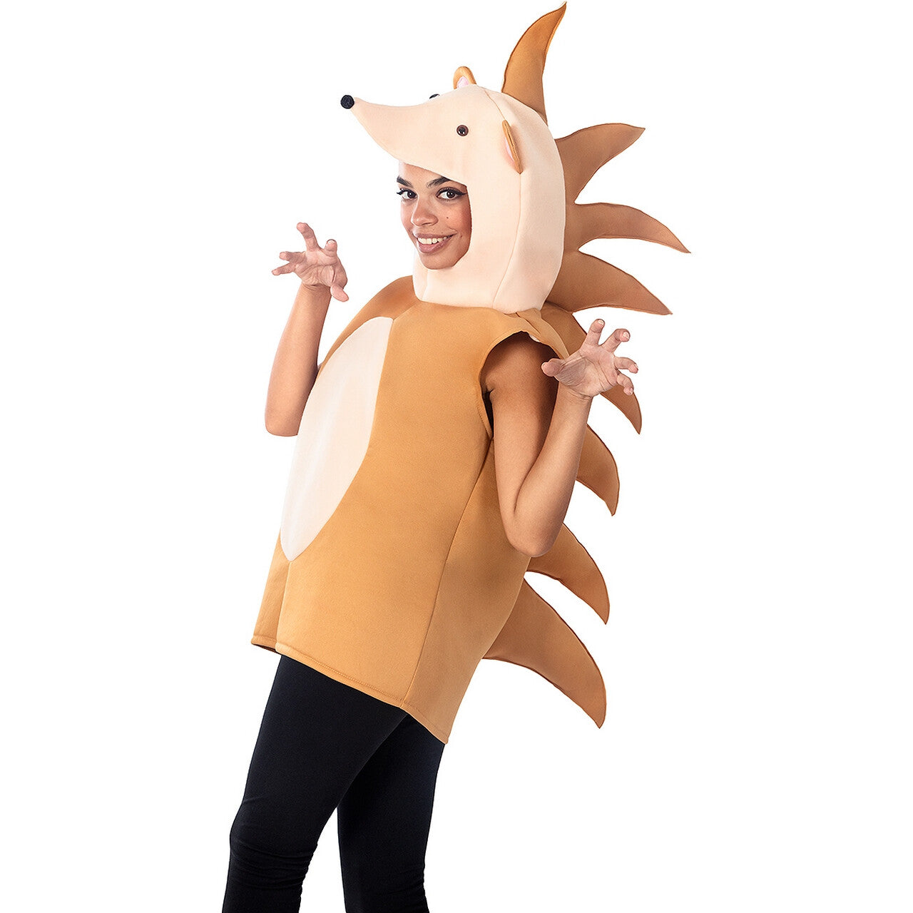 Op deze afbeelding zie je een Kostuums, van het merk Funidelia. Geprikkelde Egel Spike Kostuum