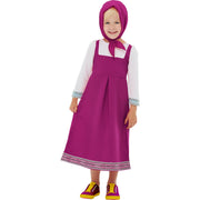 Op deze afbeelding zie je een Kostuums, van het merk Funidelia. Masha En De Beer Kind Meisje Kostuum