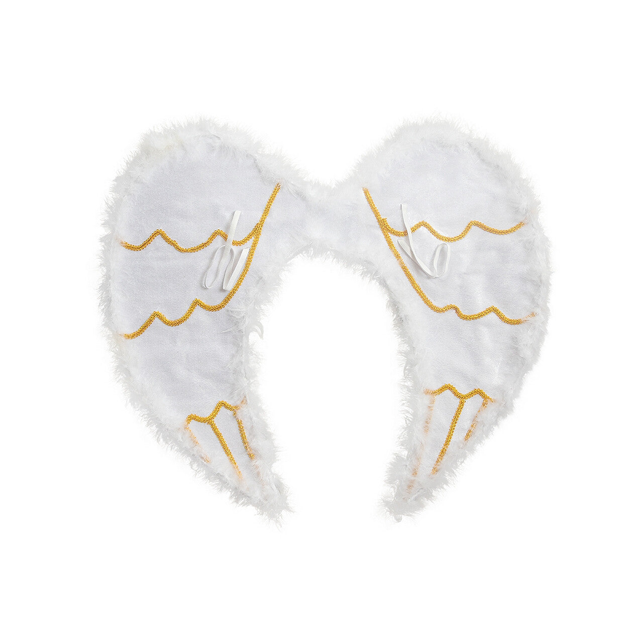 Op deze afbeelding zie je een Accessoires, van het merk Funidelia. Engelenvleugels Wit Met Goud