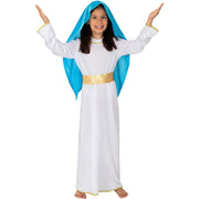 Op deze afbeelding zie je een Kostuums, van het merk Funidelia. Heilige Maagd Maria Meisje Kostuum