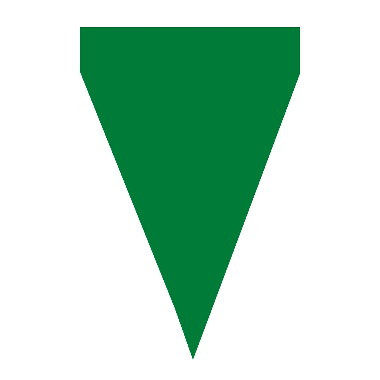 Op deze afbeelding zie je een Decoratie, van het merk Funidelia. Happy Green Day Vlaggenlijn 9 Wimpels 3 Meter