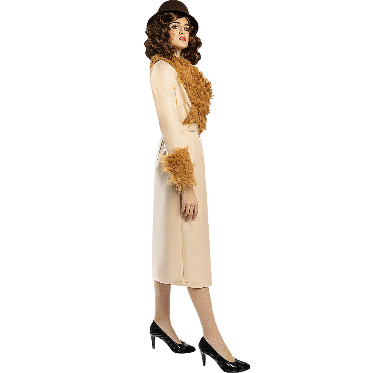 Op deze afbeelding zie je een Kostuums, van het merk Funidelia. Classy Ada Shelby Peaky Blinders Vrouw Kostuum