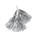 Cheer Pompons Zilver 2 Stuks