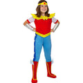 Klassieke Wonder Woman Dc Super Heldin Meisje Kostuum
