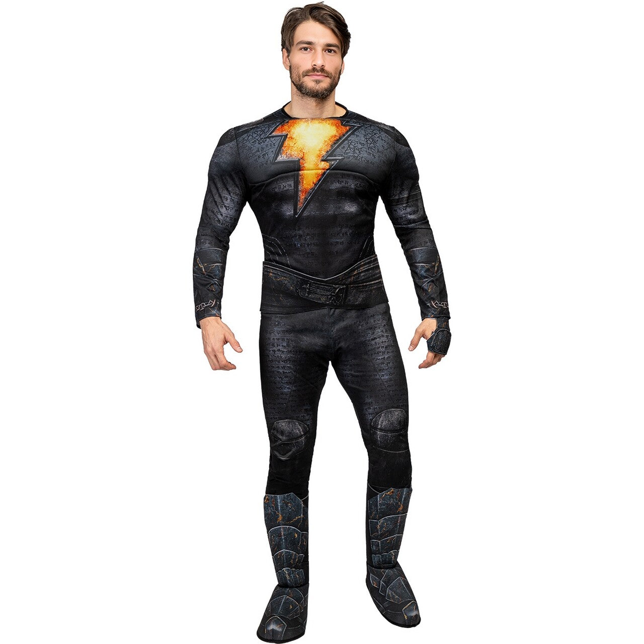 Op deze afbeelding zie je een Kostuums, van het merk Funidelia. Black Adam Dc Comics Man Kostuum