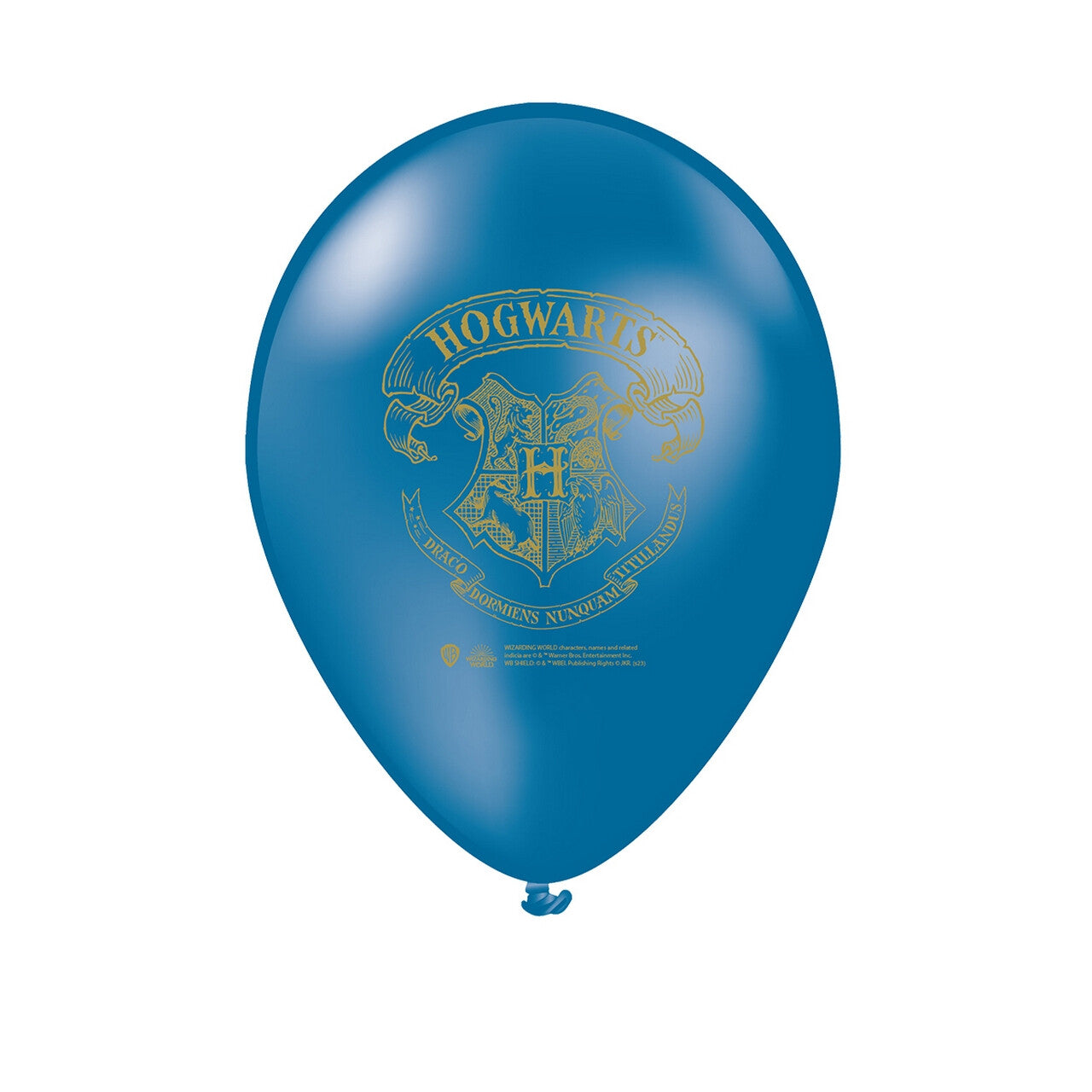 Op deze afbeelding zie je een Decoratie, van het merk Funidelia. 8 Ballonnen Harry Potter Hogwarts Houses