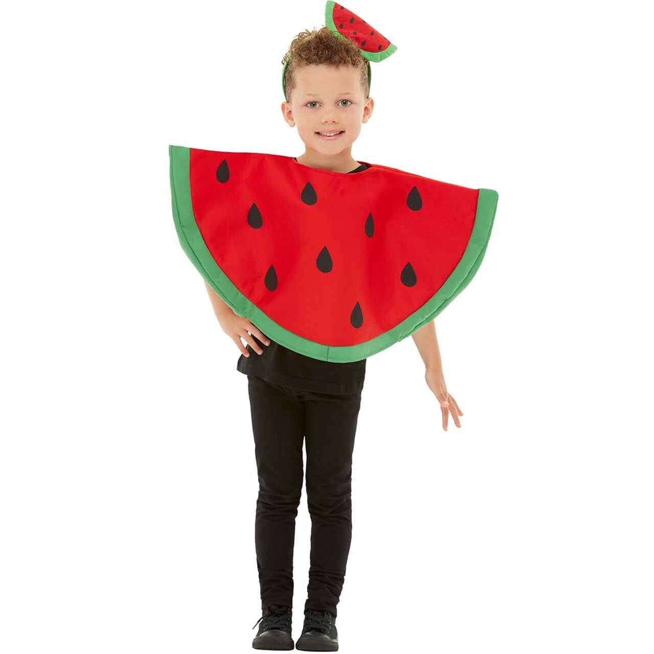 Op deze afbeelding zie je een Kostuums, van het merk Funidelia. Sappige Jeroen Meloen Kind Kostuum