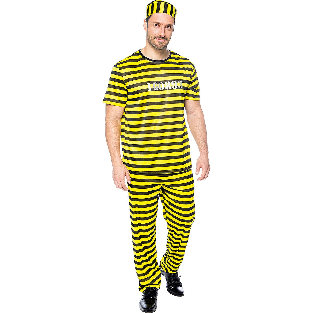 Op deze afbeelding zie je een Kostuums, van het merk Funidelia. Zware Jongen Boef Kostuum