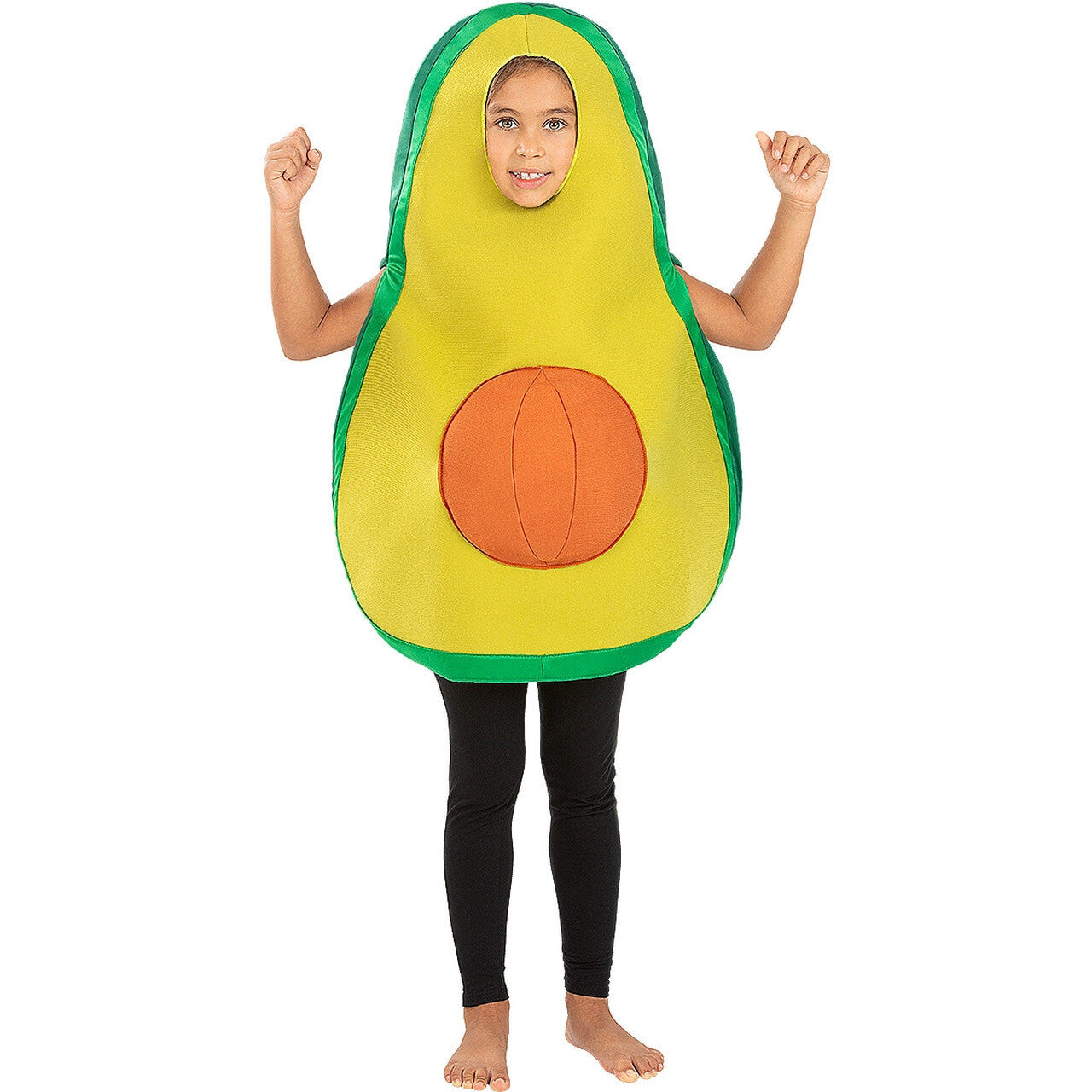 Op deze afbeelding zie je een Kostuums, van het merk Funidelia. Superfood Avocado Met Pit Kind Kostuum