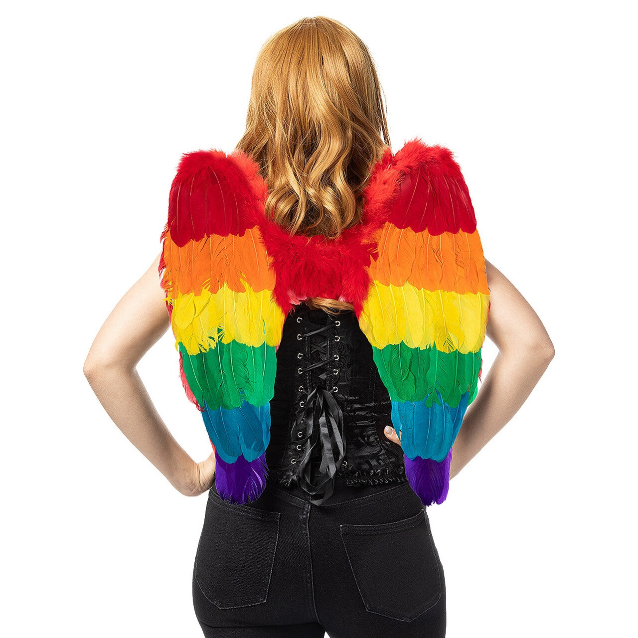 Op deze afbeelding zie je een Accessoires, van het merk Funidelia. Fly Pride To The Rainbow And Back Vleugels