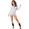 Flashdance Aerobic Fitness Dance Vrouw Kostuum