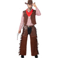 Gunslinger Uit De Saloon Cowboy Man Kostuum