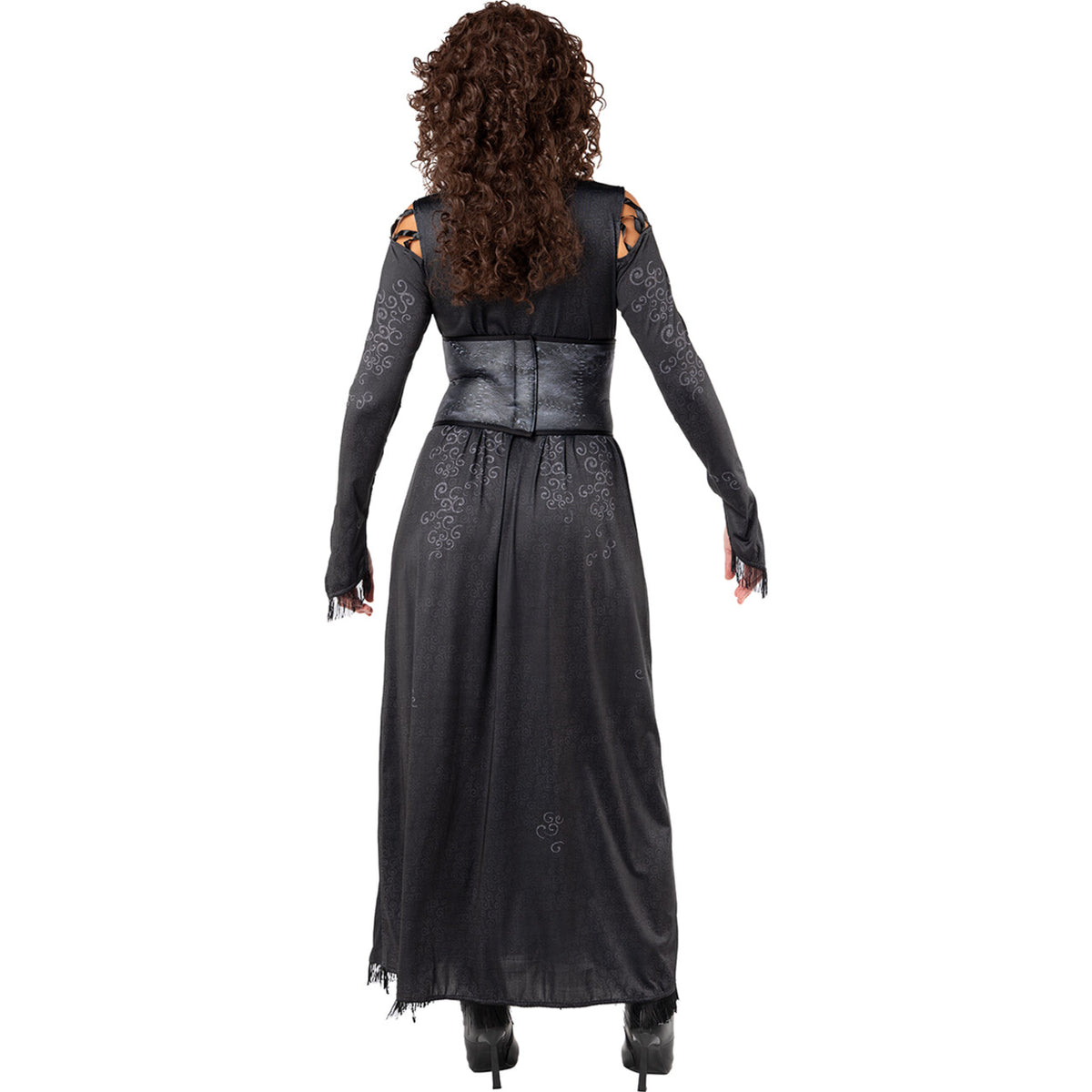 Op deze afbeelding zie je een Kostuums, van het merk Funidelia. Bellatrix Van Detta Harry Potter Vrouw Kostuum