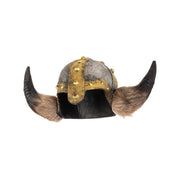 Op deze afbeelding zie je een Accessoires, van het merk Funidelia. Deluxe Viking Helm Met Hoorns Erik
