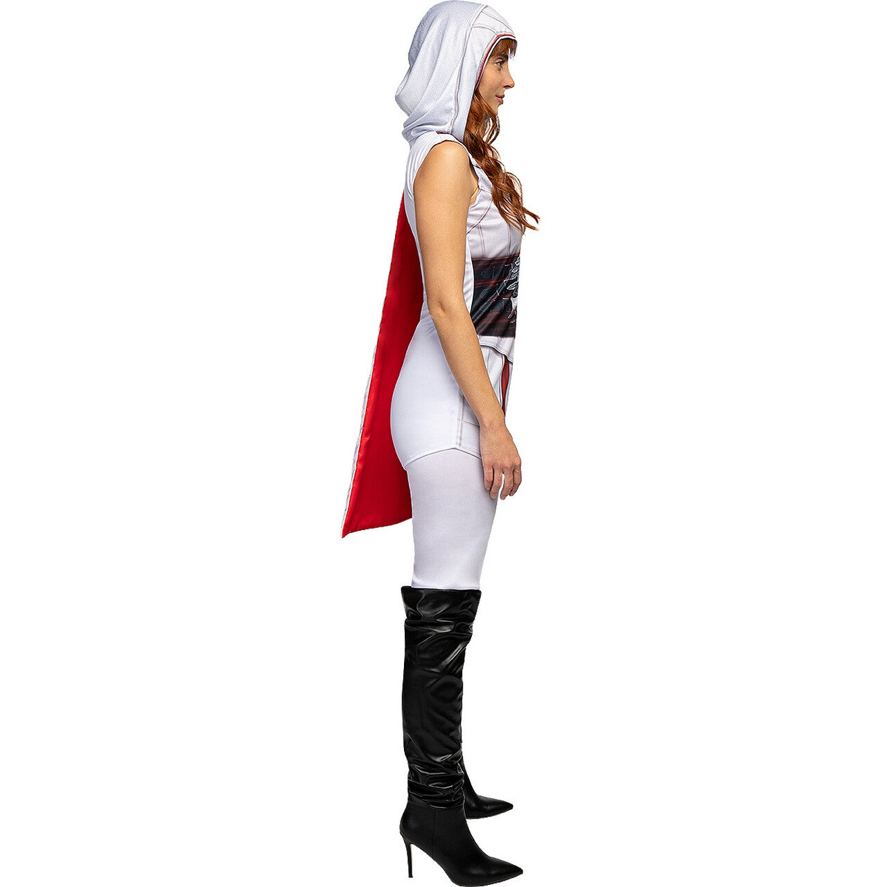 Op deze afbeelding zie je een Kostuums, van het merk Funidelia. Assassins Creed Moedige Krijger Vrouw Kostuum