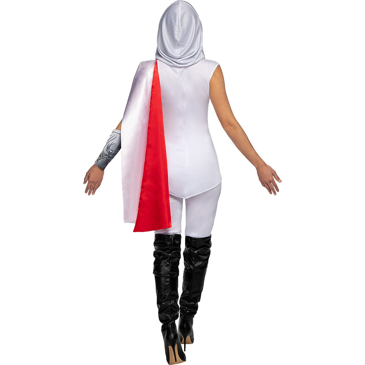 Op deze afbeelding zie je een Kostuums, van het merk Funidelia. Assassins Creed Moedige Krijger Vrouw Kostuum