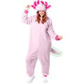Grappige Roze Axolotl Unisex Kostuum