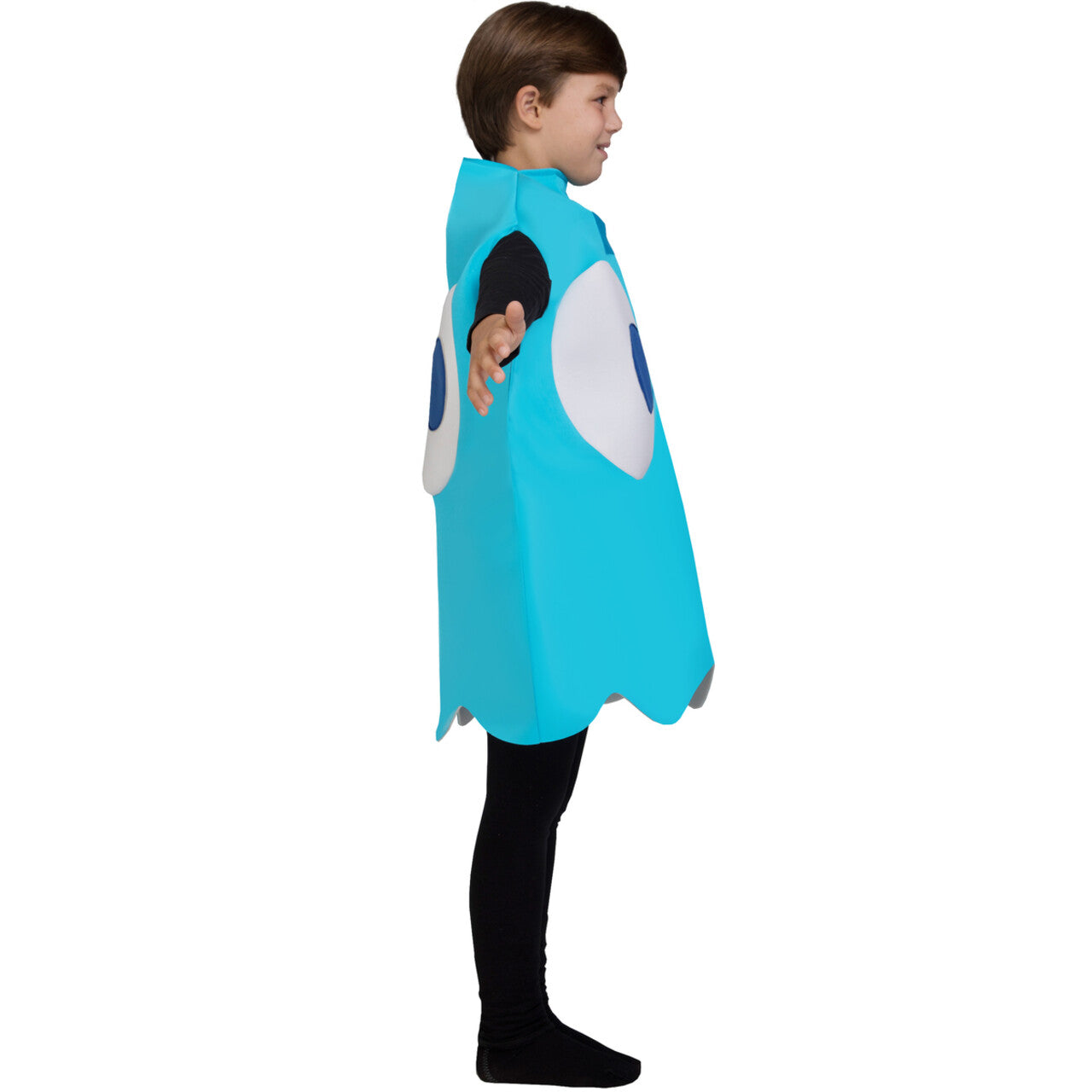 Op deze afbeelding zie je een Kostuums, van het merk Funidelia. Inky D Blauwe Ghost Pacman Kind Kostuum