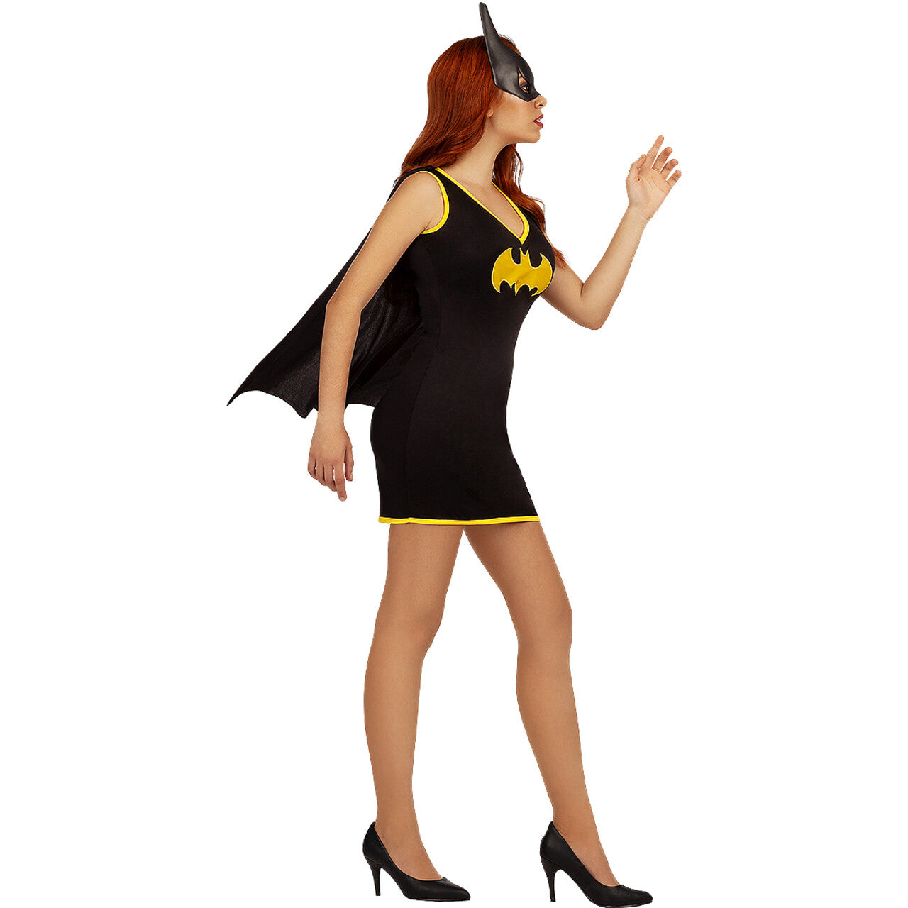 Op deze afbeelding zie je een Kostuums, van het merk Funidelia. Batgirl To The Rescue Vrouw Kostuum